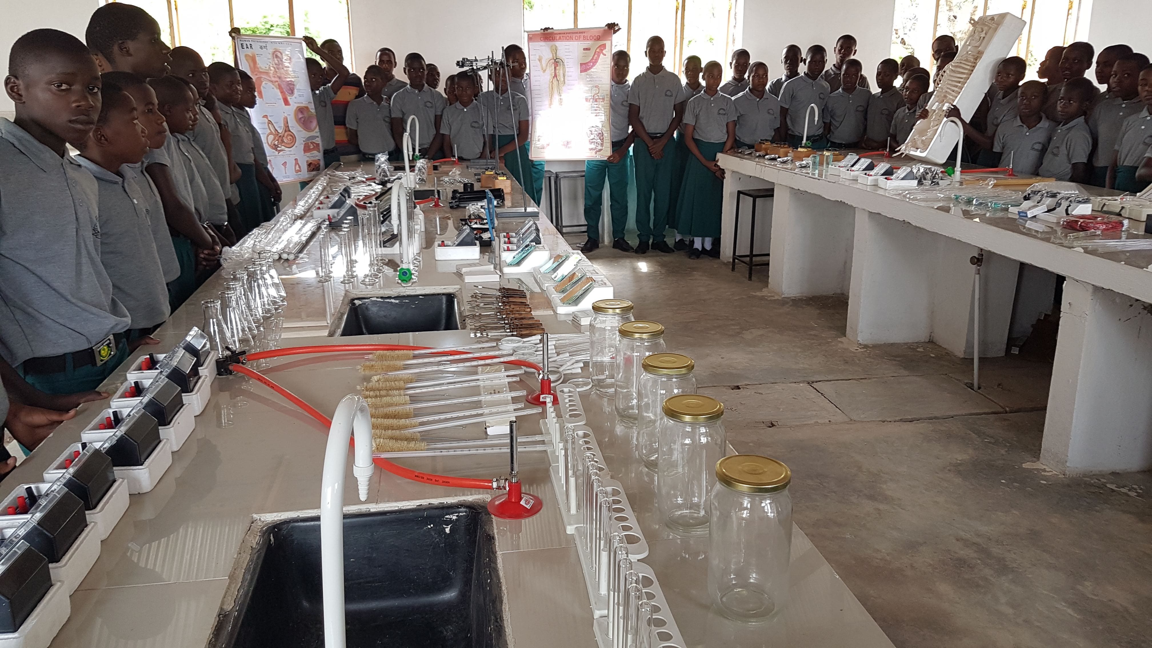 Students in the Laboratory